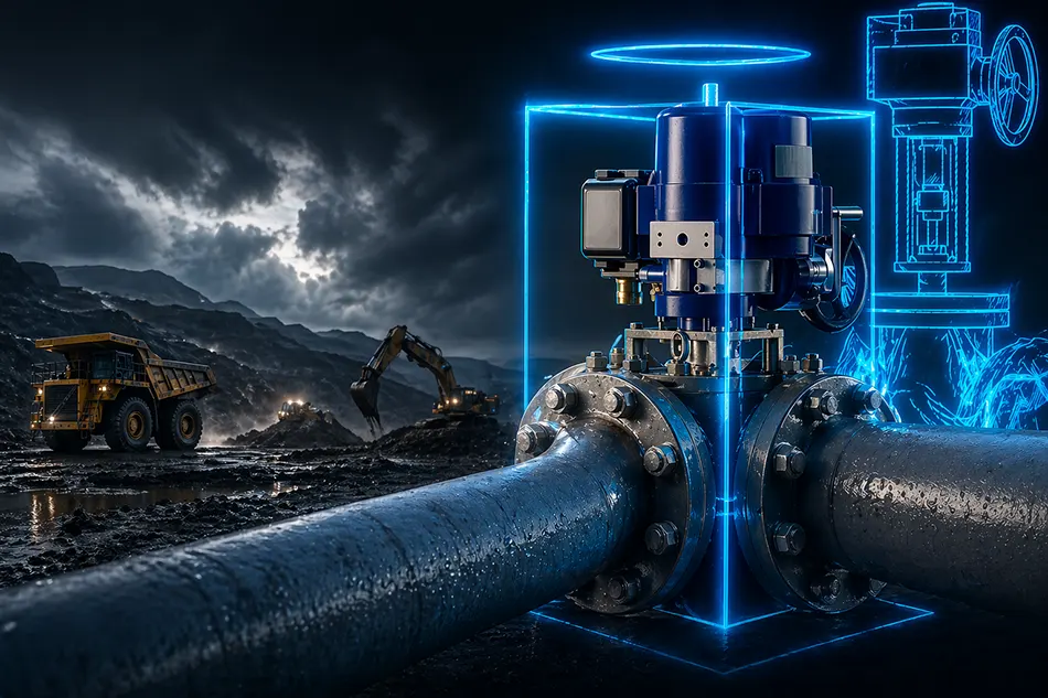 Atuadores: 5 pontos críticos para especificar atuação em válvulas críticas em ambiente severo (mineração)